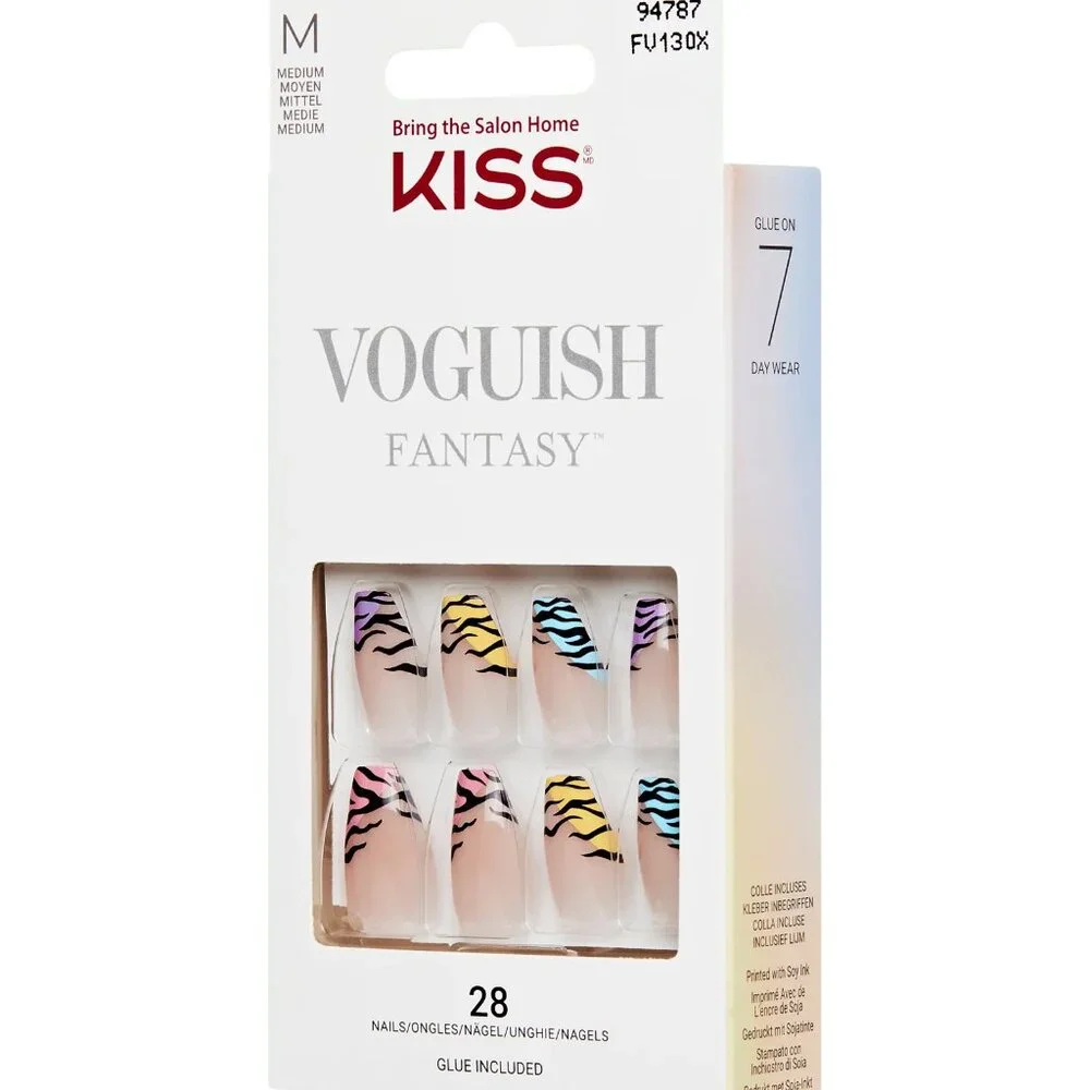 KISS Voguish Fantasy Medium Length Nails - Holiday